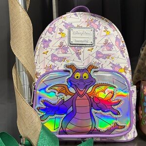 Loungefly Disney Figment Holographic Kids Backpack